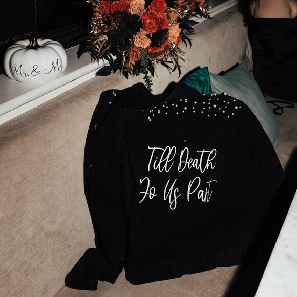 Til Death do us part Denim Jacket - Picture 2 of 4